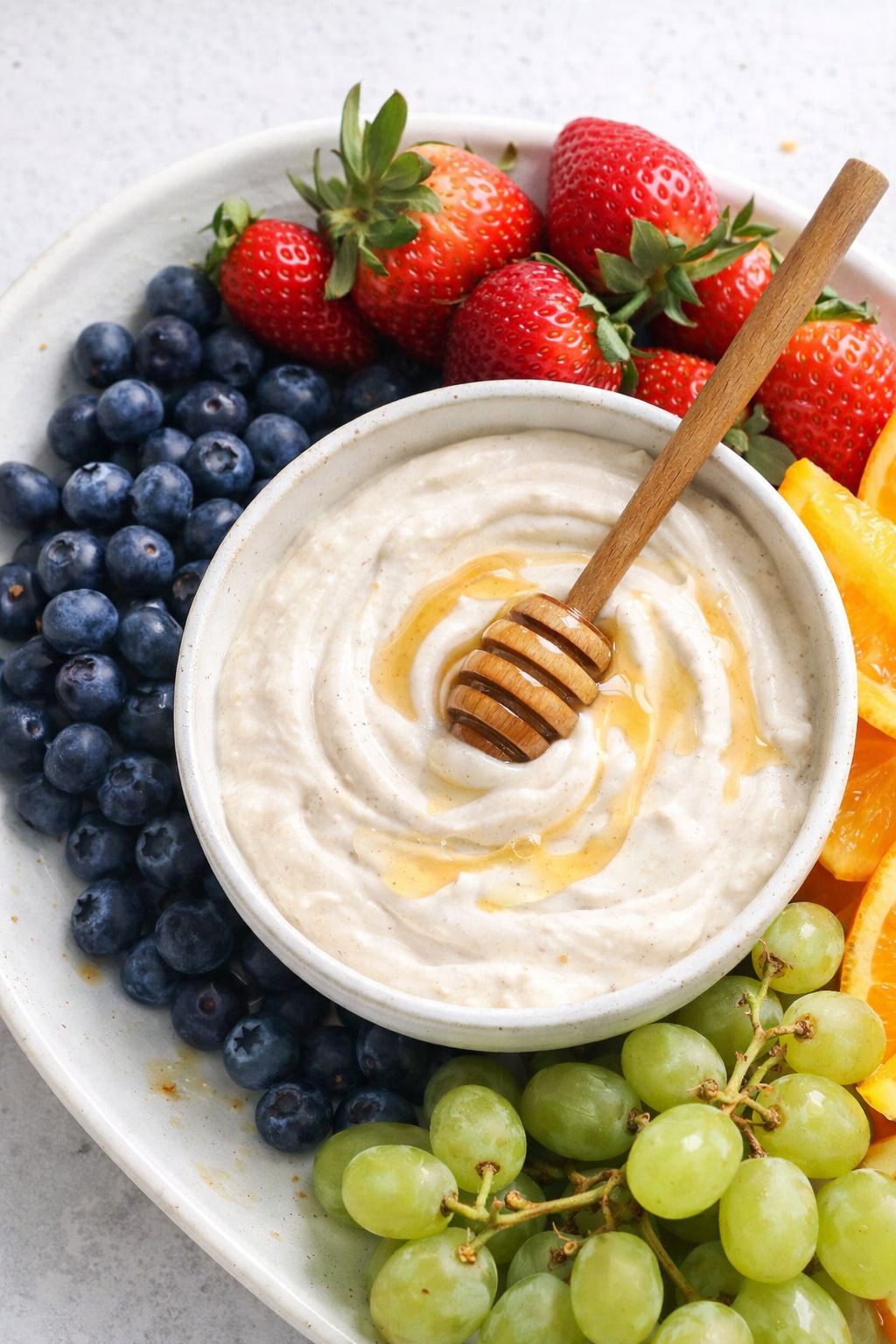 Honey Greek Yogurt Fruit Dip High Protein