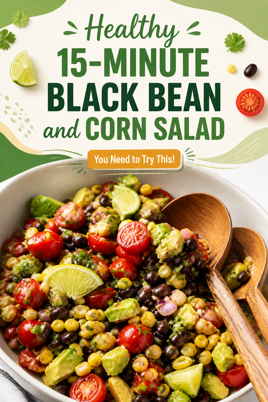 Quick Black Bean and Corn Salad
