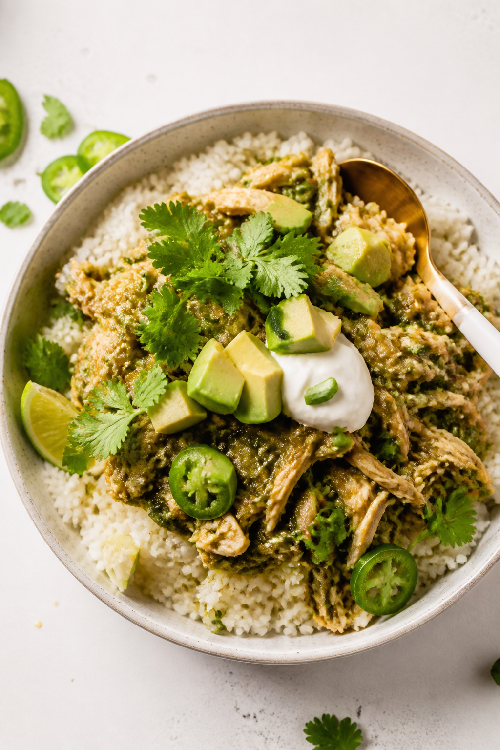 Quick Instant Pot Salsa Verde Chicken