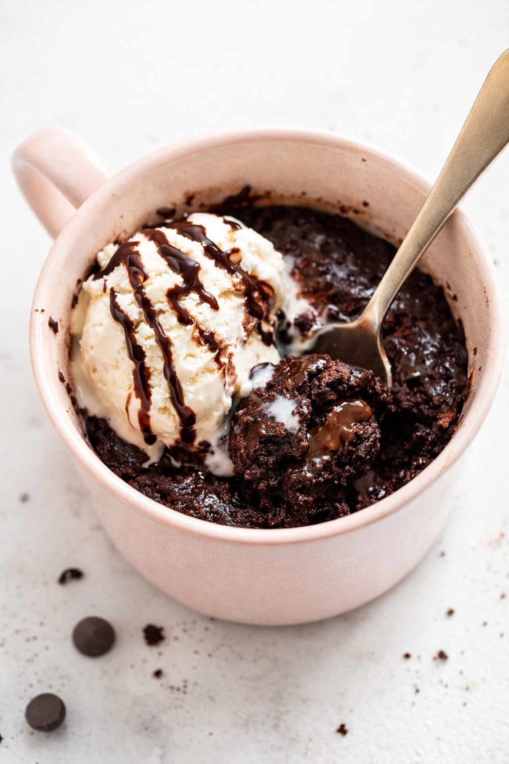 Quick Microwave Chocolate Brownie Mug