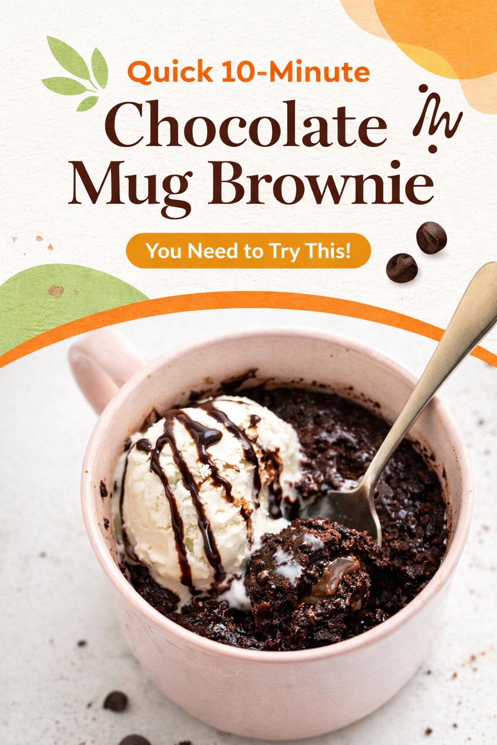 Quick Microwave Chocolate Brownie Mug