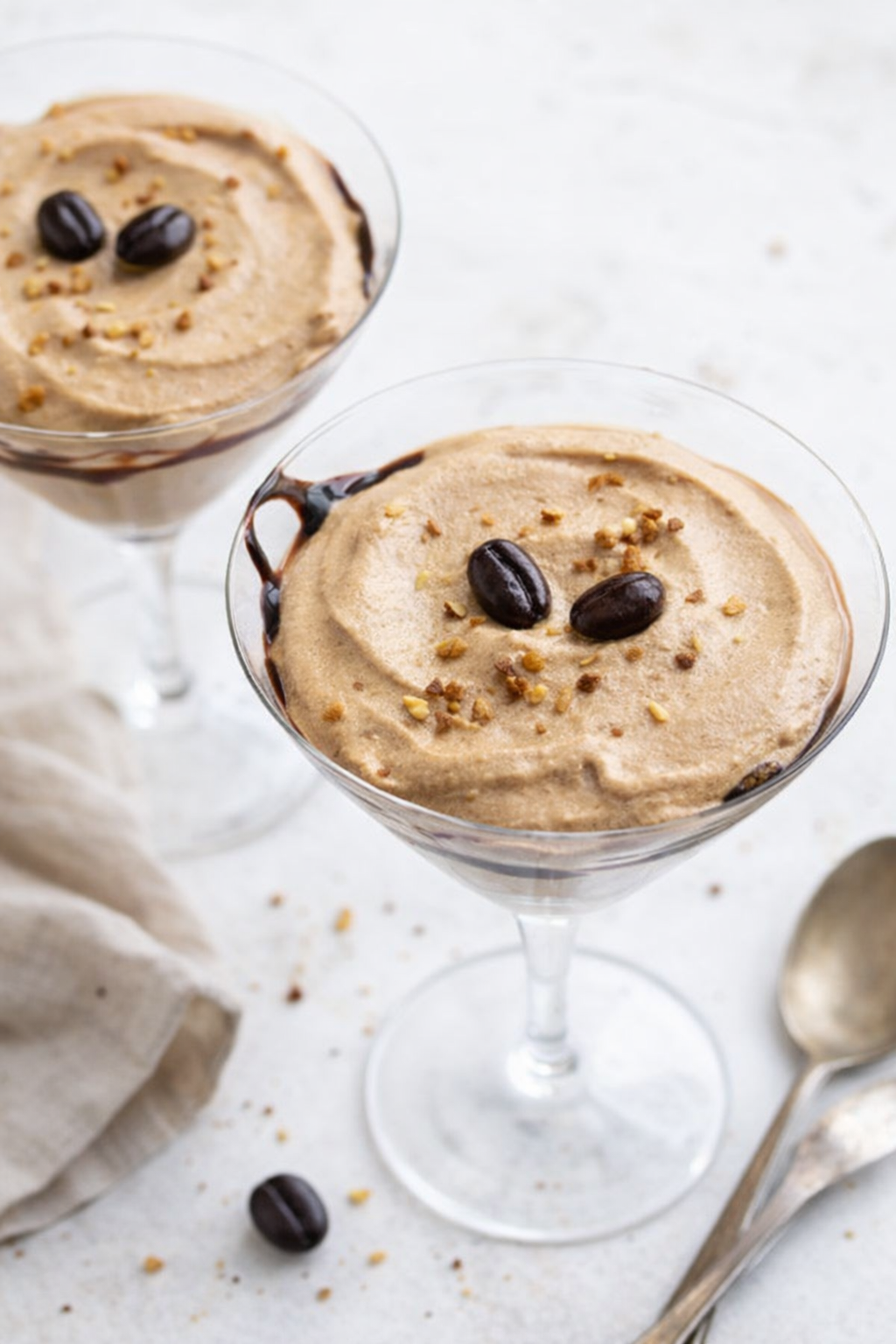 Silky 3 Ingredient Mocha Mousse Delight