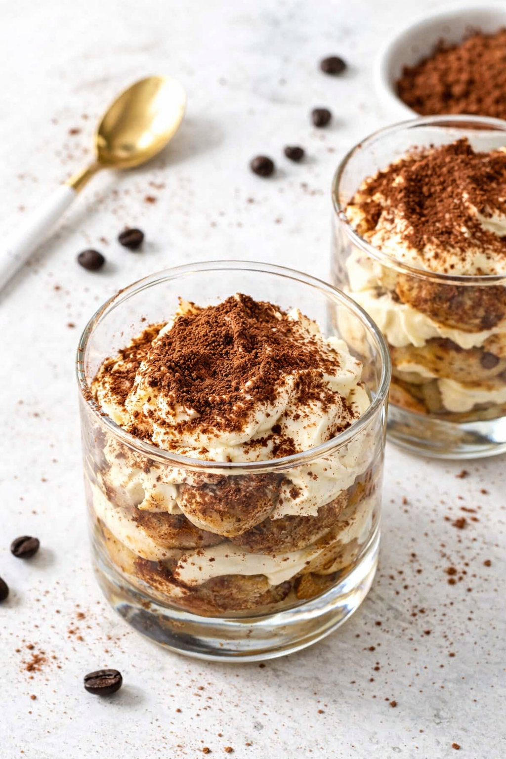 Simple No-Bake Tiramisu Cup Dessert