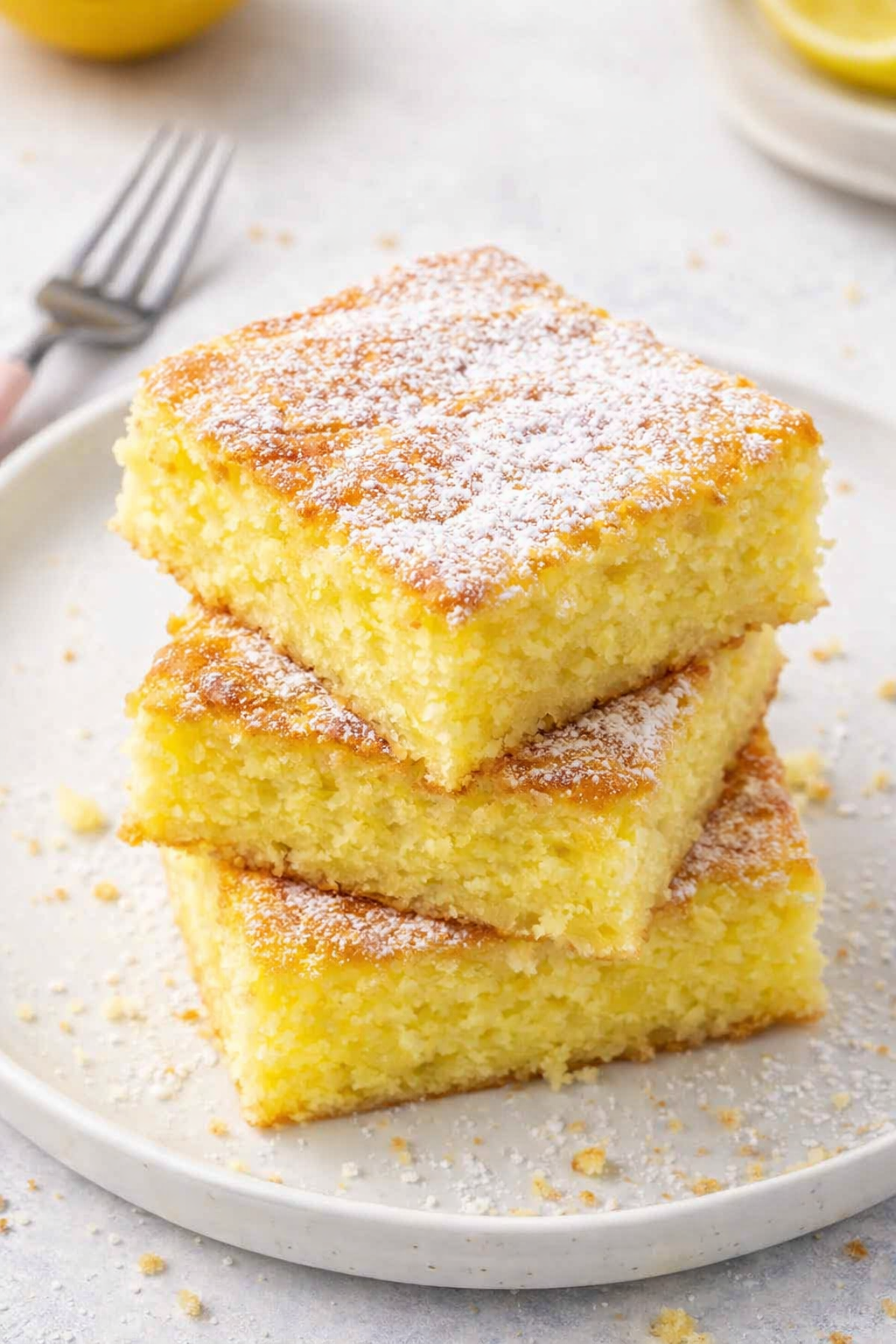 Simple Three Ingredient Lemonade Cake