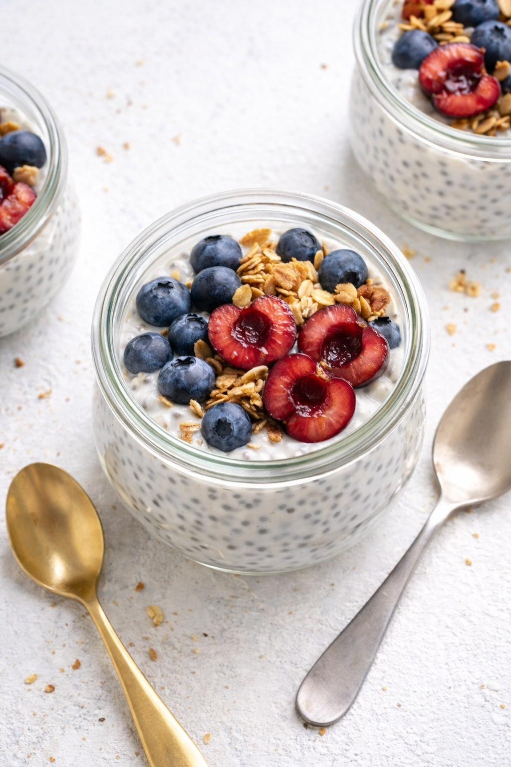 Vanilla Bean High Protein Chia Pudding